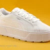 Puma KARMEN White - 384615B01 - Sneakers Blanches -LA BONNE POINTURE Soldes cd24607c73b9e66c561f35ea11d5d5ef img 5699.jpg 166428