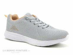 Kappa ASIVAT 341973W A6D - Basket Femme Maille Grise