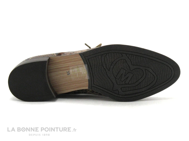 MamZelle SARDOU Serpent Moka - Velours Chataigne - Derby Femme 9 MamZelle SARDOU Serpent Moka - Velours Chataigne - Derby Femme – Image 7