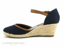 Tom Tailor 699090300 Navy - Sandale Compensee Toile -Bout Ferme 11 Tom Tailor 699090300 Navy - Sandale Compensee Toile -Bout Ferme -LA BONNE POINTURE Soldes cd24607c73b9e66c561f35ea11d5d5ef img 5754.jpg 135376