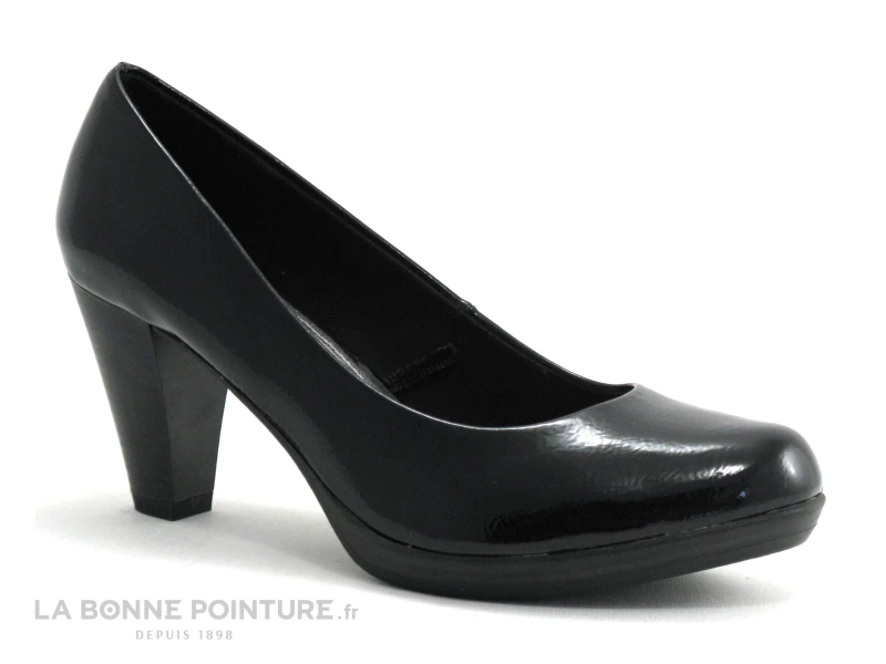 Marco Tozzi 2-22407-33 Black Patent - Escarpin Noir Verni 3 Marco Tozzi 2-22407-33 Black Patent - Escarpin Noir Verni