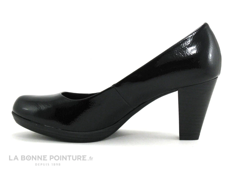 Marco Tozzi 2-22407-33 Black Patent - Escarpin Noir Verni 5 Marco Tozzi 2-22407-33 Black Patent - Escarpin Noir Verni – Image 3