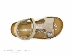 Kickers DIAZZ Rose Clair Metallise - 774456-30 - Sandale Fille -LA BONNE POINTURE Soldes cd24607c73b9e66c561f35ea11d5d5ef img 5801.jpg 166522