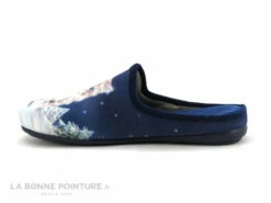 Selkis 22357 Marino - Pantoufle Mule Bleu Marine - Chat Et Sapin -LA BONNE POINTURE Soldes cd24607c73b9e66c561f35ea11d5d5ef img 5804.jpg 178697