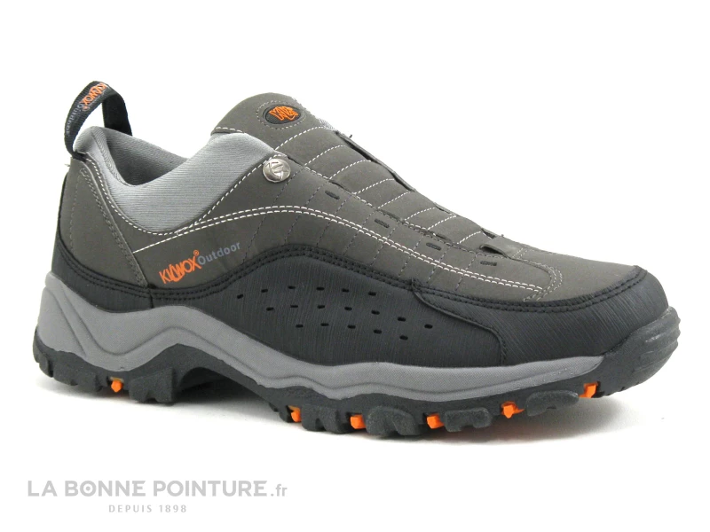 Kilwox Arkos Gris Noir Basket Sans Lacet 7 Kilwox Arkos Gris Noir Basket Sans Lacet – Image 5