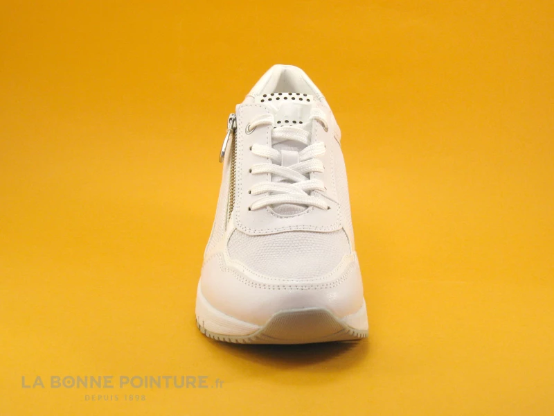 Marco Tozzi 2-23743-28 White - Basket Blanche Talon Haut Compense 4 Marco Tozzi 2-23743-28 White - Basket Blanche Talon Haut Compense – Image 2