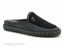 Koyuk Dinamic 42226 Gris Fonce - Noir - Pantoufle Homme