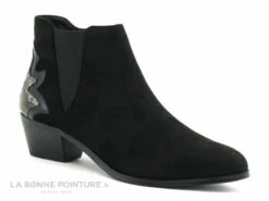 The Divine Factory QL4050 Noir - Bottines Femme