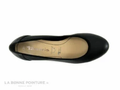 Tamaris 1-22320-20 Black - Escarpin Compense En Cuir Noir -LA BONNE POINTURE Soldes cd24607c73b9e66c561f35ea11d5d5ef img 6033.jpg 178777