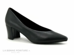 Marco Tozzi 2-22419-20 Black - Escarpin Noir Pointu - Talon Incurve