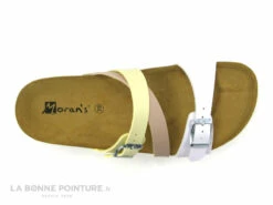 Morans JOUX 0180-29895 - Blanc - Rose - Jaune - Mule Femme -LA BONNE POINTURE Soldes cd24607c73b9e66c561f35ea11d5d5ef img 6091.jpg 166838
