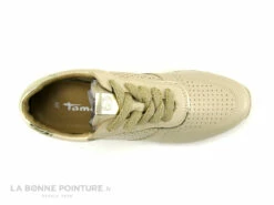 Tamaris 1-23614-20 - Cream - Lt Gold - Basket Femme Beige Et Or -LA BONNE POINTURE Soldes cd24607c73b9e66c561f35ea11d5d5ef img 6098.jpg 178956