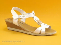 Jordana 2323 - Blanc - Argent - Sandale Compensee Femme -LA BONNE POINTURE Soldes cd24607c73b9e66c561f35ea11d5d5ef img 6118.jpg 135741