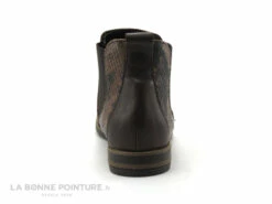 Marina Seval - E371 Serena - Marron Et Python - Bottines Chelsea Femme -LA BONNE POINTURE Soldes cd24607c73b9e66c561f35ea11d5d5ef img 6143.jpg 154843