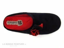 Koyuk Dinamic 602038 Noir - Rouge - Noeud Et Pompon - Pantoufles -LA BONNE POINTURE Soldes cd24607c73b9e66c561f35ea11d5d5ef img 6230.jpg 154964