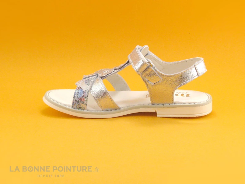 MKids MELCO Argent MK4750D9 - Nu-pieds Fille 4 MKids MELCO Argent MK4750D9 - Nu-pieds Fille – Image 2
