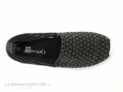 Morans KAKOSI Noir - Perles Argent - Elastique - Basket Slip On Femme -LA BONNE POINTURE Soldes cd24607c73b9e66c561f35ea11d5d5ef img 6264.jpg 179256