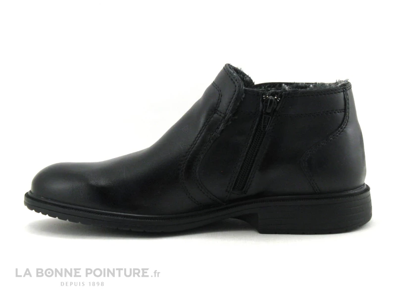 3 Points De Suspension - DIPLOMAT - Boots Homme Cuir Noir 5 3 Points De Suspension - DIPLOMAT - Boots Homme Cuir Noir – Image 3