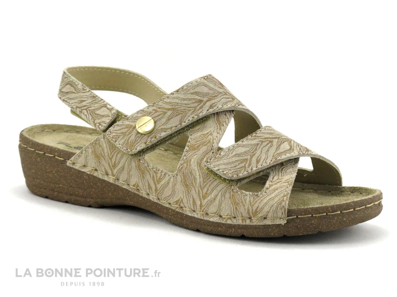 Flex Is PACY Beige - Nu-pieds Confortables Femme En Cuir Beige 3 Flex Is PACY Beige - Nu-pieds Confortables Femme En Cuir Beige