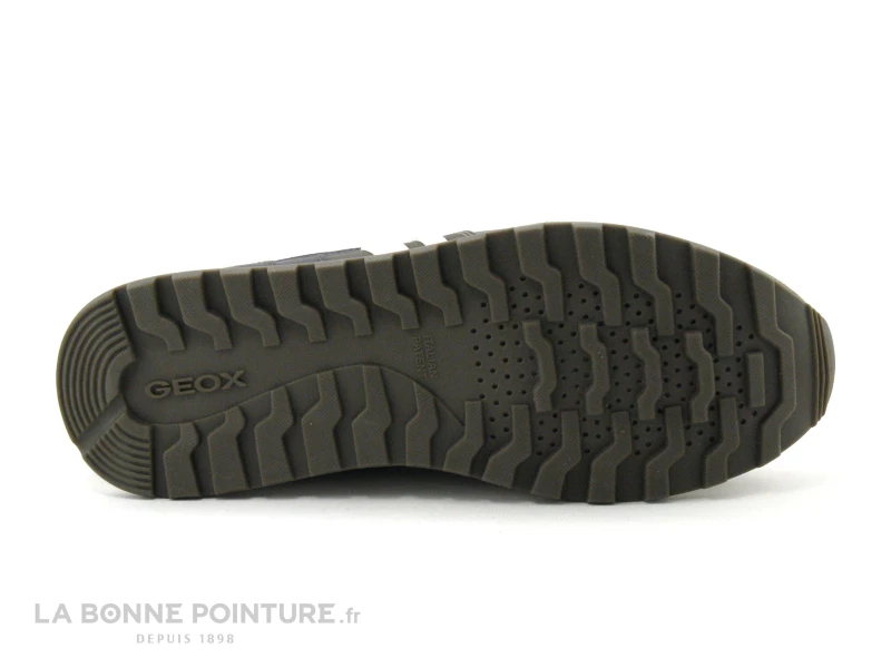 Geox U25CPA PONENTE - Marron - Bleu Marine - Basket Ville Homme 9 Geox U25CPA PONENTE - Marron - Bleu Marine - Basket Ville Homme – Image 7