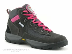 Olang GOTTARDO Tex Anthracite Fuxia - Basket Montante Rando Femme