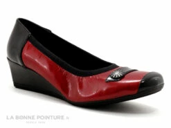 INEA FANA - Escarpin Rouge Verni - Noir - Talon Compense -LA BONNE POINTURE Soldes cd24607c73b9e66c561f35ea11d5d5ef img 6417.jpg 124910