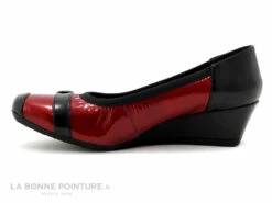 INEA FANA - Escarpin Rouge Verni - Noir - Talon Compense -LA BONNE POINTURE Soldes cd24607c73b9e66c561f35ea11d5d5ef img 6419.jpg 124907