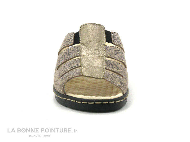 Pedi Girl DOMI Taupe Fumo - Mule Confortable Femme 4 Pedi Girl DOMI Taupe Fumo - Mule Confortable Femme – Image 2