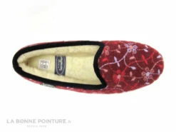 Semelflex CALOZOE Bordeaux - Broderies - Charentaise Femme -LA BONNE POINTURE Soldes cd24607c73b9e66c561f35ea11d5d5ef img 6426.jpg 155151