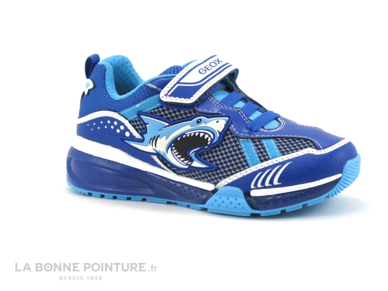 Geox BAYONYC J25FEA Royal Sky - Basket GARCON 7 Geox BAYONYC J25FEA Royal Sky - Basket GARCON – Image 5