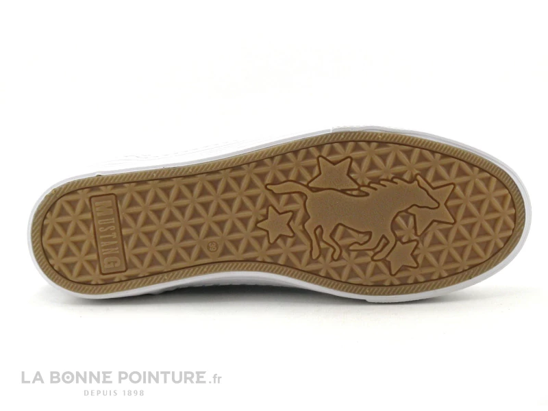 Mustang 1376-302-480 Champagne - Basket Beige Femme 9 Mustang 1376-302-480 Champagne - Basket Beige Femme – Image 7