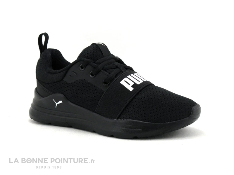 Puma WIRED RUN PS - Basket Noire Enfant 3 Puma WIRED RUN PS - Basket Noire Enfant