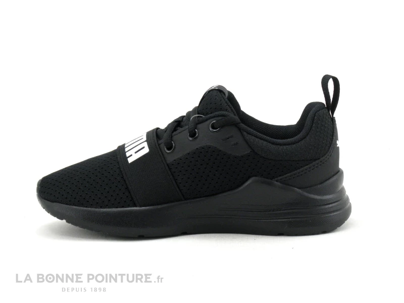 Puma WIRED RUN PS - Basket Noire Enfant 5 Puma WIRED RUN PS - Basket Noire Enfant – Image 3