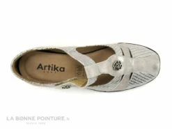 Artika INCISE Nikel - Beige Metal - Chaussure Aeree Femme -LA BONNE POINTURE Soldes cd24607c73b9e66c561f35ea11d5d5ef img 6465.jpg 179363