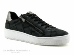 Marco Tozzi Premio 2-23737-28 Black - Basket Cuir Noir Femme -LA BONNE POINTURE Soldes cd24607c73b9e66c561f35ea11d5d5ef img 6467.jpg 167330