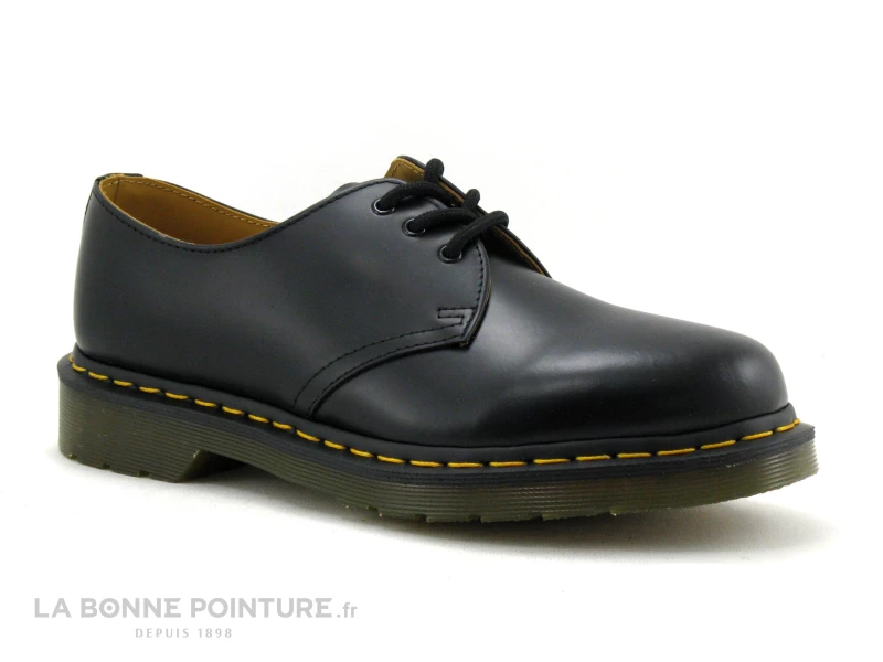 Dr. Martens Dr Martens 1461 Black - 11838002 Smooth - Chaussure Basse 7 Dr. Martens Dr Martens 1461 Black - 11838002 Smooth - Chaussure Basse – Image 5