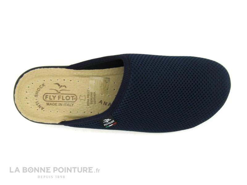 Fly Flot FOIRE Marine - Sabot Confort Femme Bleu Marine 5 Fly Flot FOIRE Marine - Sabot Confort Femme Bleu Marine – Image 3