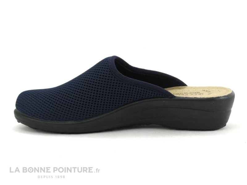 Fly Flot FOIRE Marine - Sabot Confort Femme Bleu Marine 4 Fly Flot FOIRE Marine - Sabot Confort Femme Bleu Marine – Image 2