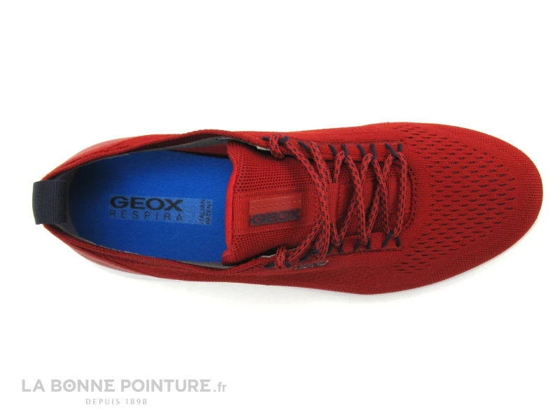 Geox SPHERICA U15BYA Red - Basket Ville Homme Rouge 7 Geox SPHERICA U15BYA Red - Basket Ville Homme Rouge – Image 5