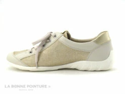 Remonte R3415-60 - Beige Et Or - Chaussure Basse Femme -LA BONNE POINTURE Soldes cd24607c73b9e66c561f35ea11d5d5ef img 6504.jpg 179388