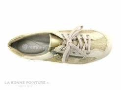Remonte R3415-60 - Beige Et Or - Chaussure Basse Femme -LA BONNE POINTURE Soldes cd24607c73b9e66c561f35ea11d5d5ef img 6507.jpg 179391