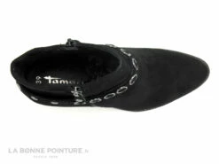 Tamaris 1-25358-23 Black - Boots Western Cuir Velours Noir -LA BONNE POINTURE Soldes cd24607c73b9e66c561f35ea11d5d5ef img 6526.jpg 138972