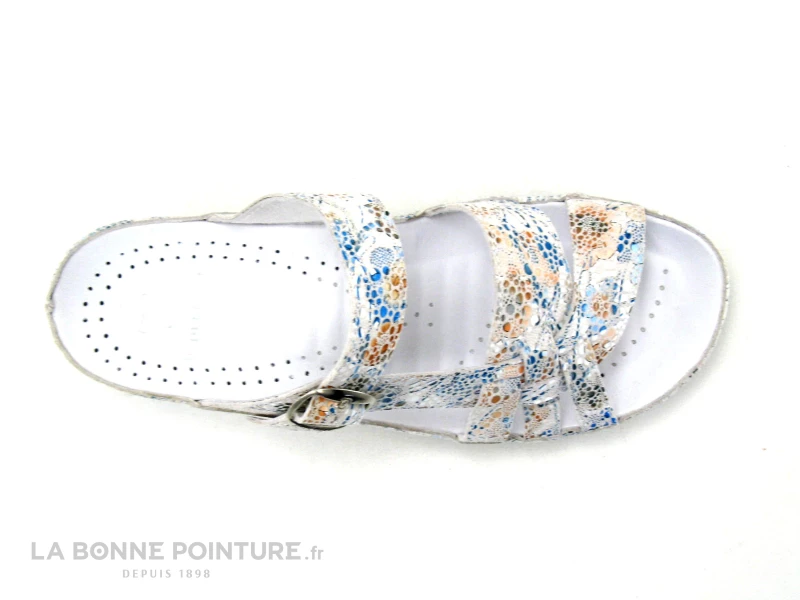 Pedi Girl XANT DB Myosotis - Cuir Fleuri - Mule Reglable Femme 8 Pedi Girl XANT DB Myosotis - Cuir Fleuri - Mule Reglable Femme – Image 6