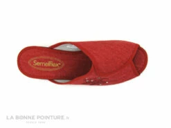Semelflex SHEILA Rouge - Pantoufle Mule Femme - Petit Talon -LA BONNE POINTURE Soldes cd24607c73b9e66c561f35ea11d5d5ef img 6631.jpg 167475
