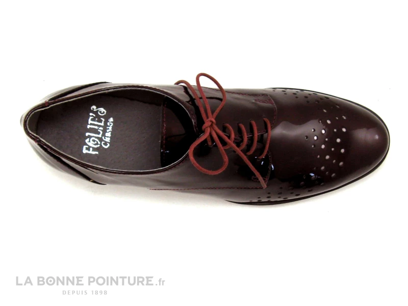 Folies VIANA Bordeaux - Chaussure Derby Femme 8 Folies VIANA Bordeaux - Chaussure Derby Femme – Image 6
