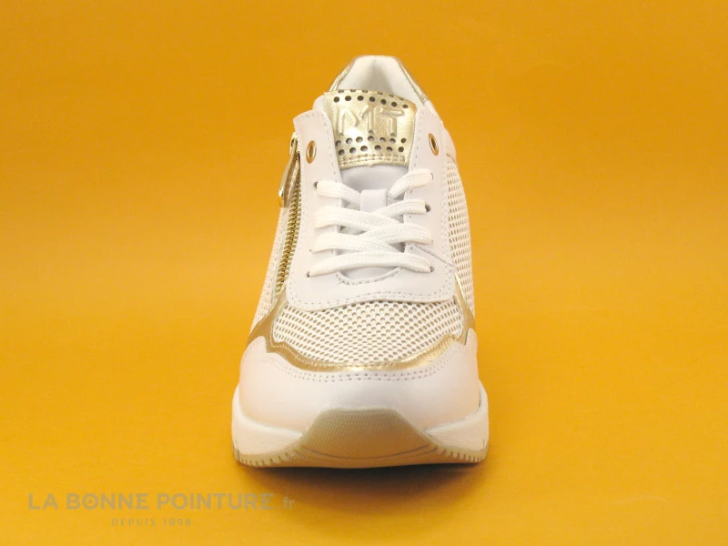 Marco Tozzi 2-23743-28 White Gold - Basket Compensee Femme - Blanc Or 4 Marco Tozzi 2-23743-28 White Gold - Basket Compensee Femme - Blanc Or – Image 2