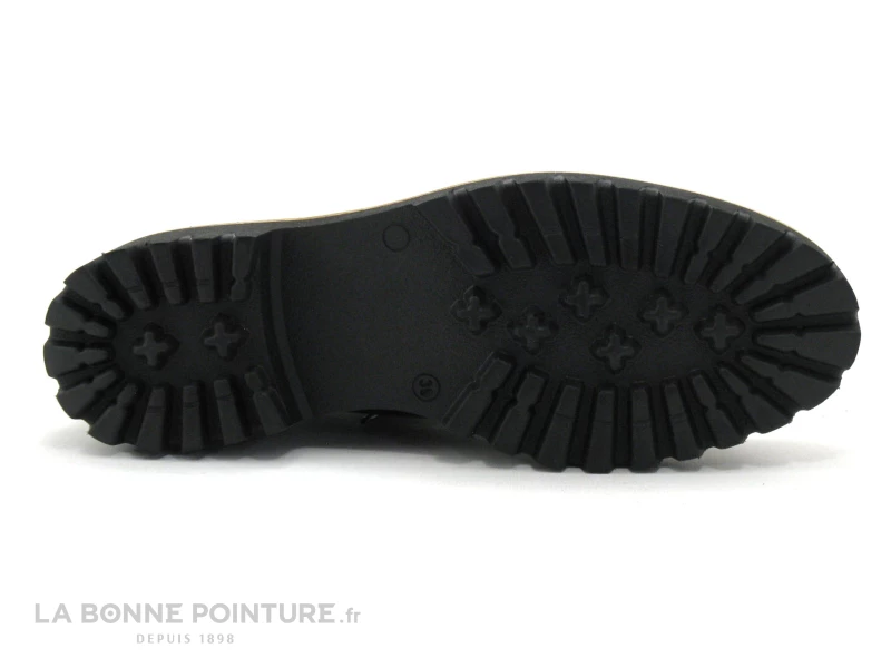 Folies COX - Noir - Chaussure Basse Femme - Semelle Epaisse 9 Folies COX - Noir - Chaussure Basse Femme - Semelle Epaisse – Image 7