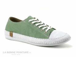 Andrea Conti 0025903 954 - Tennis Femme Cuir Vert