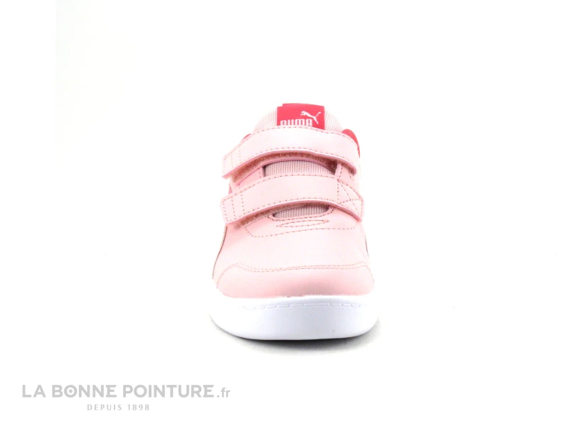 Puma COURTFLEX V2 V PS 371543-25 - Basket Fille Rose A Scratches 4 Puma COURTFLEX V2 V PS 371543-25 - Basket Fille Rose A Scratches – Image 2