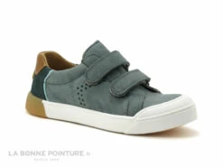 Bopy VODKAVEL Vert - Basket GARCON Avec Brides Velcro